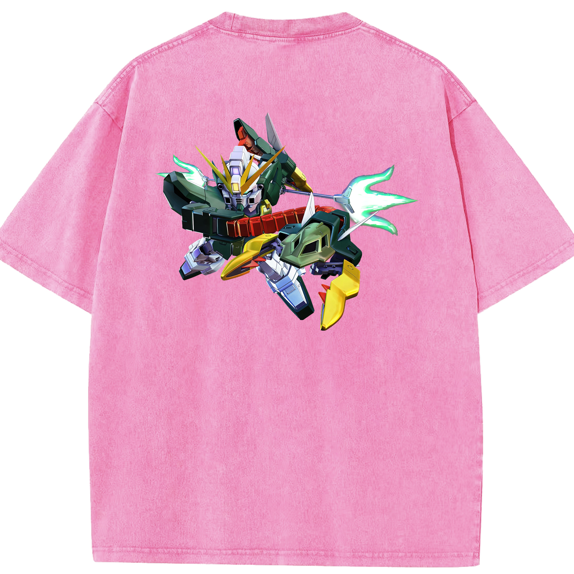 （画像用） 機動戦士ガンダム Mobile Suit Gundam 綿100% ヴィンテージ風 半袖Tシャツ（背面プリント）